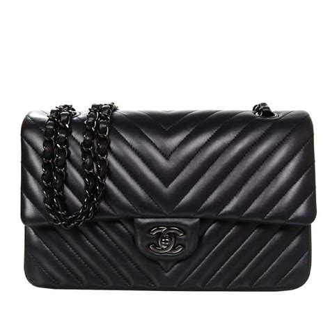 chanel chevron flap|authentic chanel double flap bag.